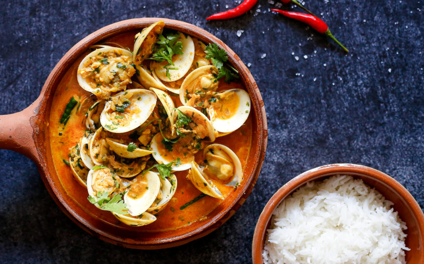 Indian clam curry One Latte, Please!