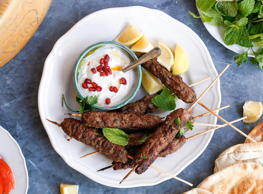 Middle Eastern Lamb Kebabs